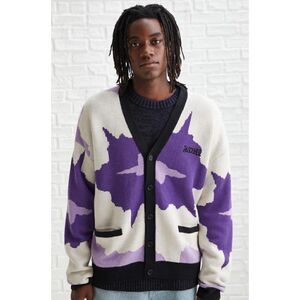 Urban Outfitters Pas De Mer Dropout Knit Cardigan Size Large New
